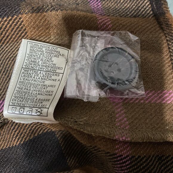 NWOT Steve Madden Shacket Women's M Casual Relaxed Fit Buffalo Plaid Outdoors - Picture 10 of 12